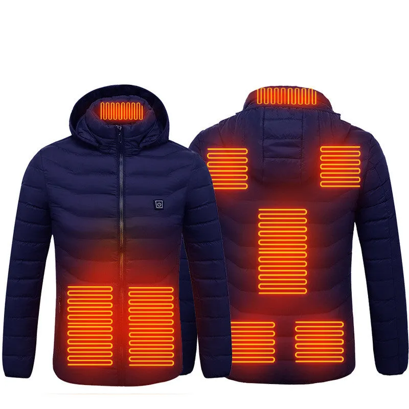 New Heated Coat USB Electric Jacket