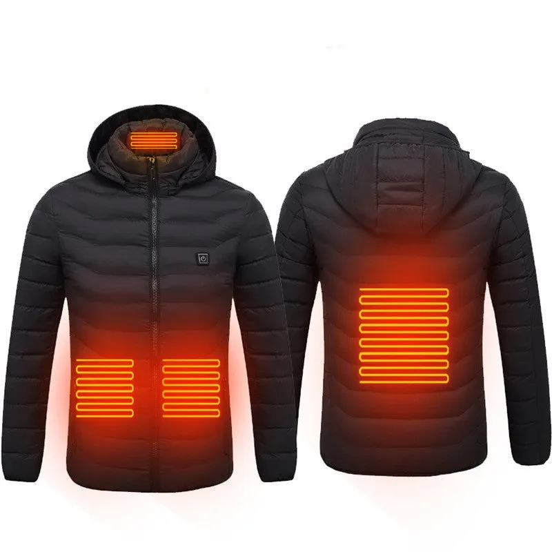 New Heated Coat USB Electric Jacket