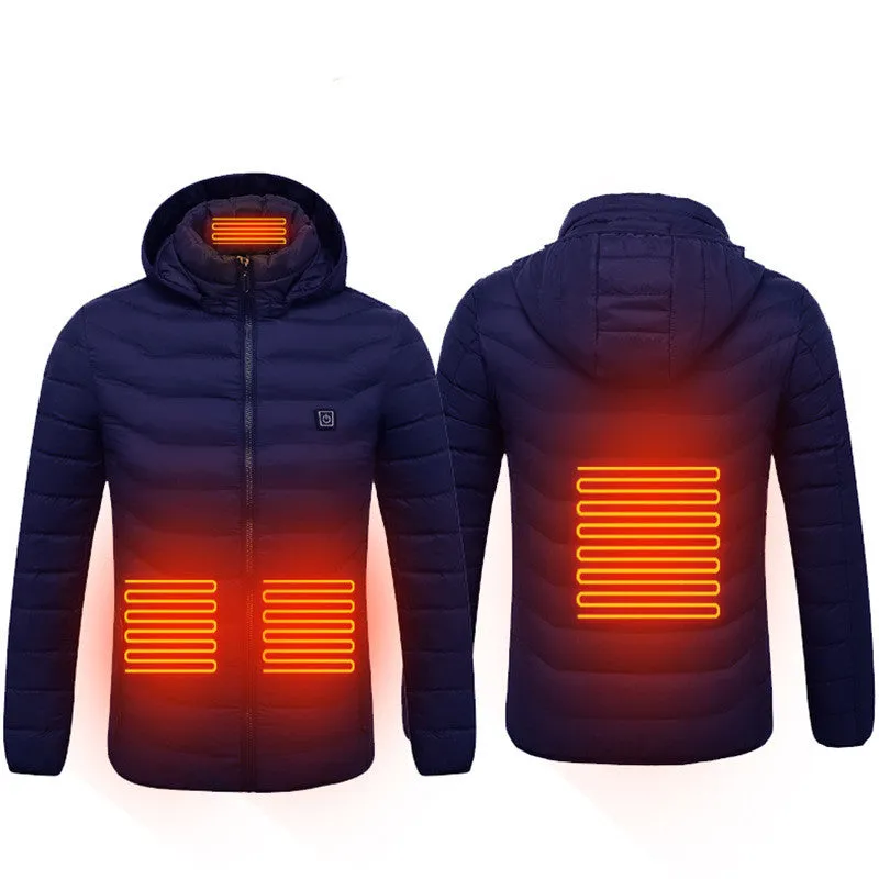 New Heated Coat USB Electric Jacket