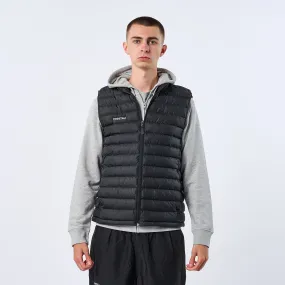 Omnitau Men's Team Sports Recycled Padded Gilet - Black