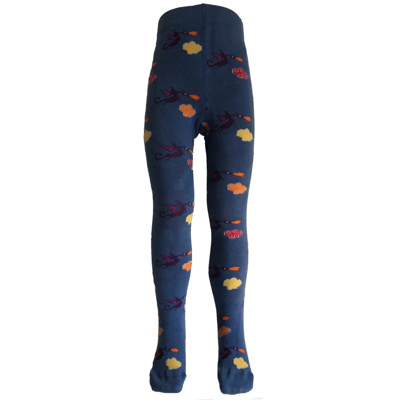 Organic Cotton Flying Dragon Tights