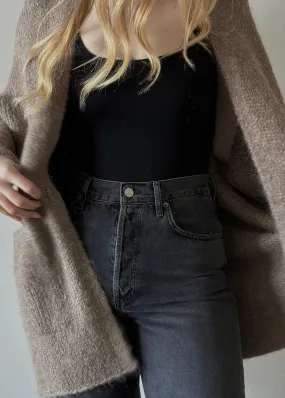 Oro Cardigan Coat - Taupe