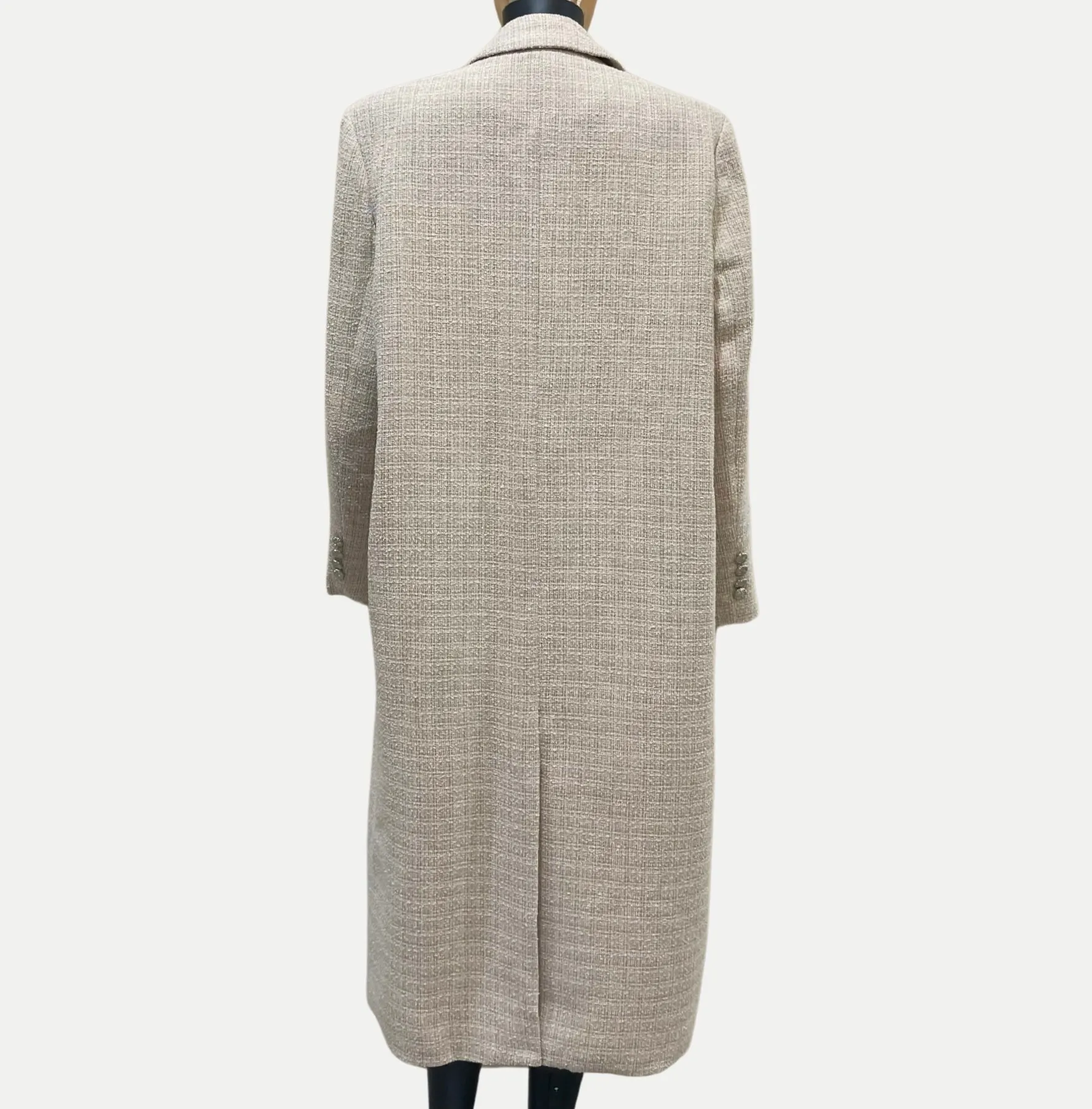 Overcoat 2pc Set Beige