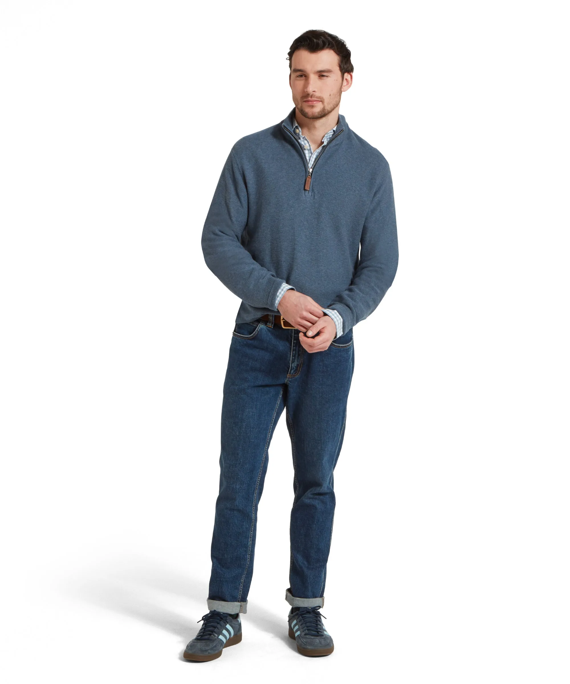 Porthleven 1/4 Zip Jumper