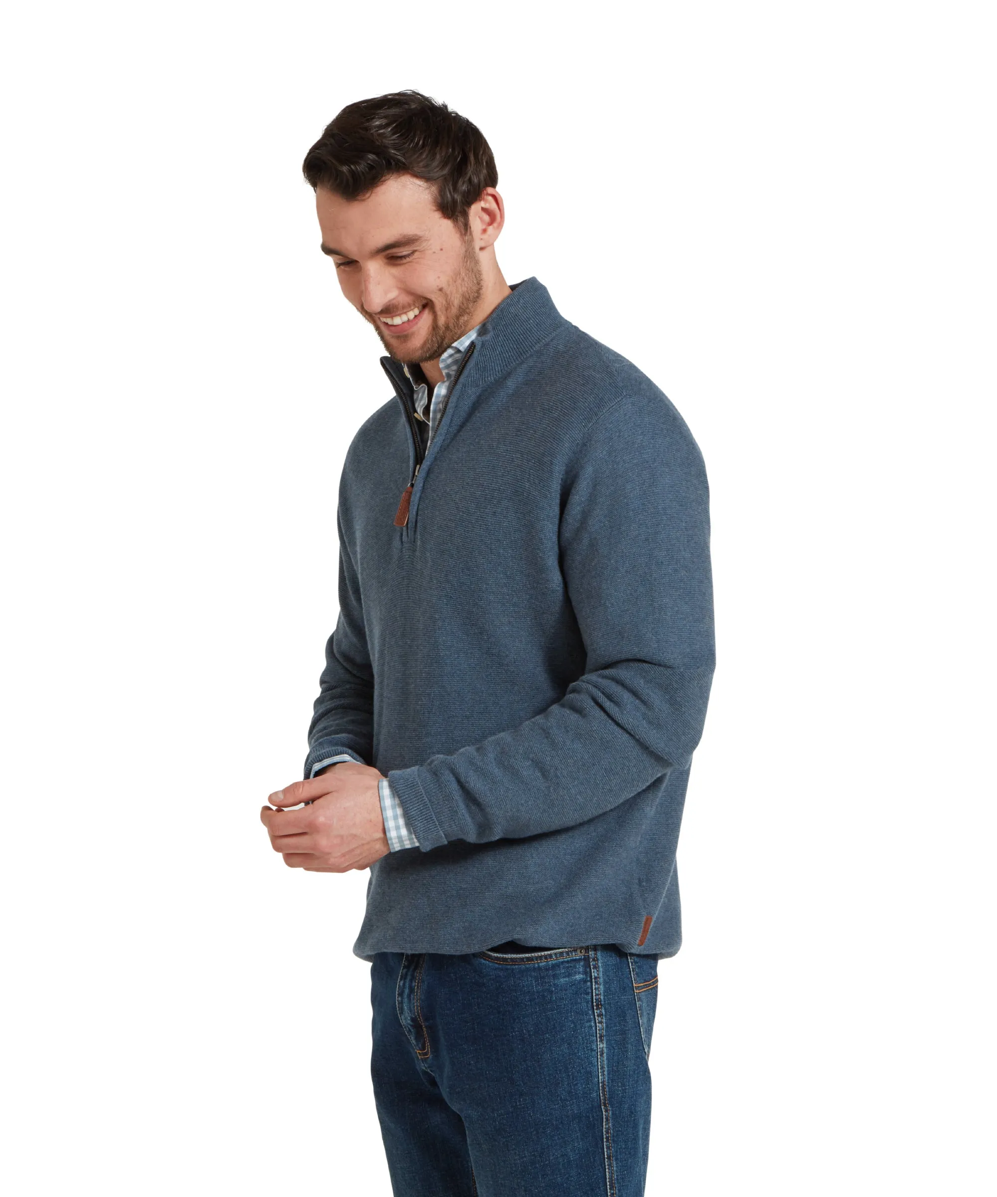 Porthleven 1/4 Zip Jumper
