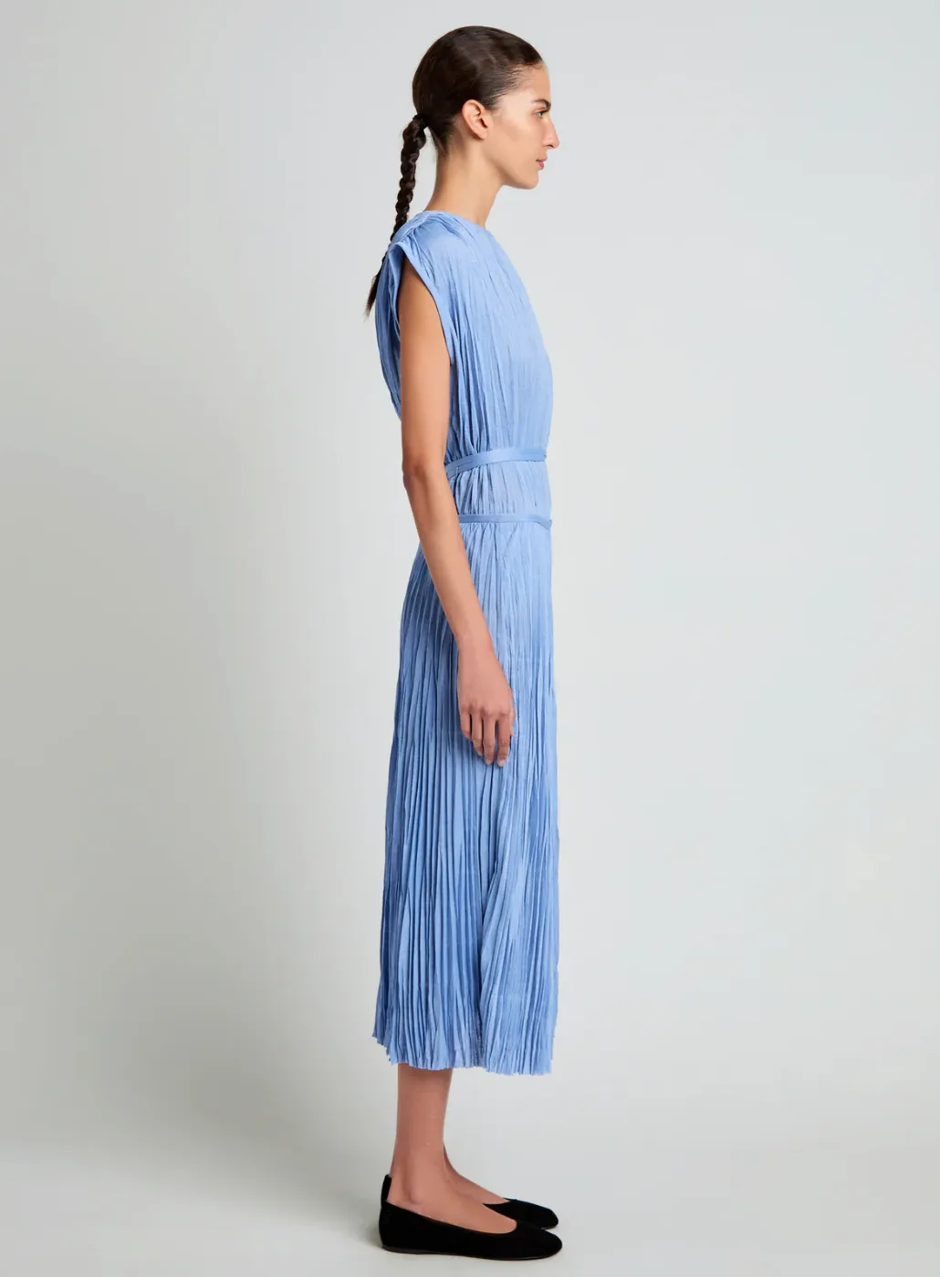 Proenza Schouler Lyra Top in Pleated Jersey