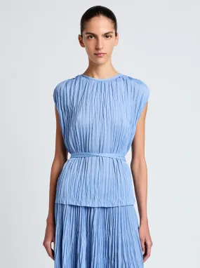 Proenza Schouler Lyra Top in Pleated Jersey