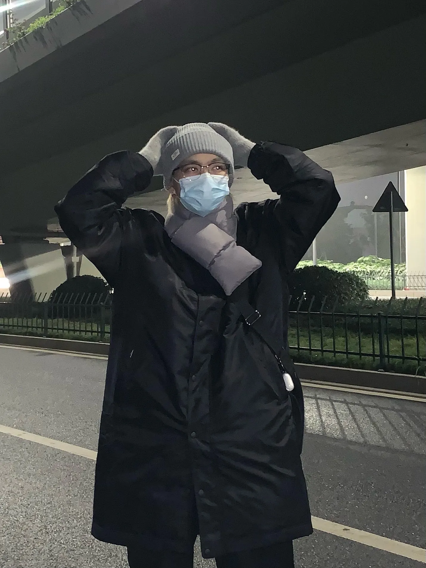Puffer Neck Scarf