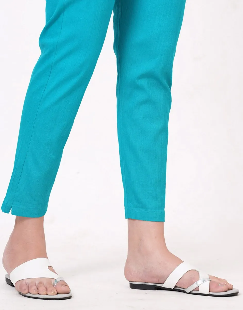 Satrangi Women's Rama Viscose Lycra Trouser