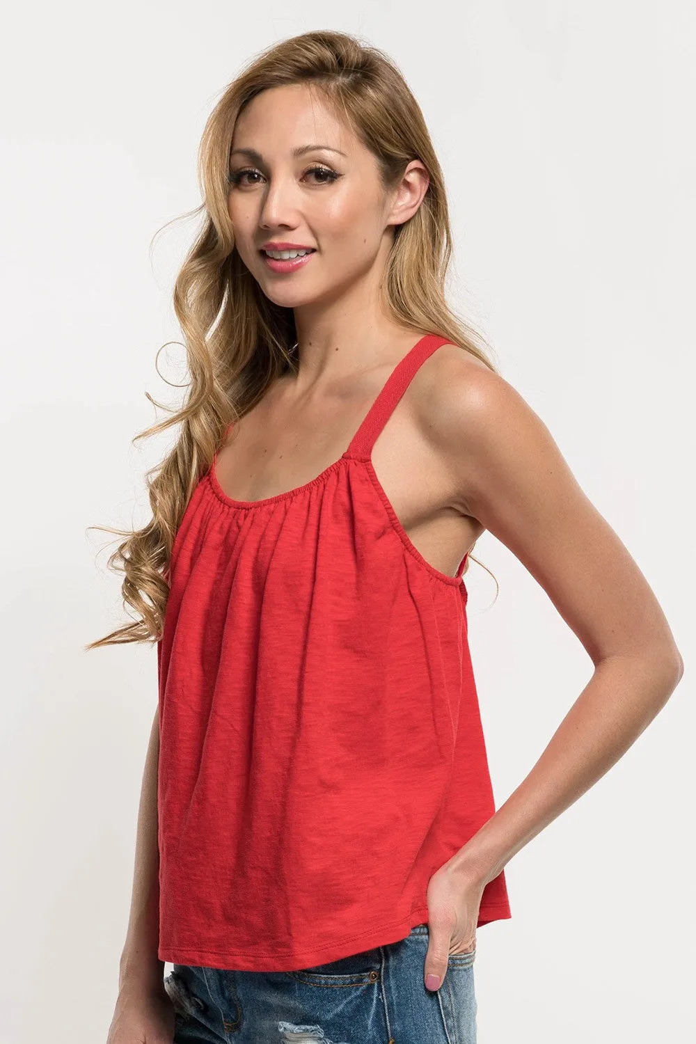 Slub Knit Tank Top