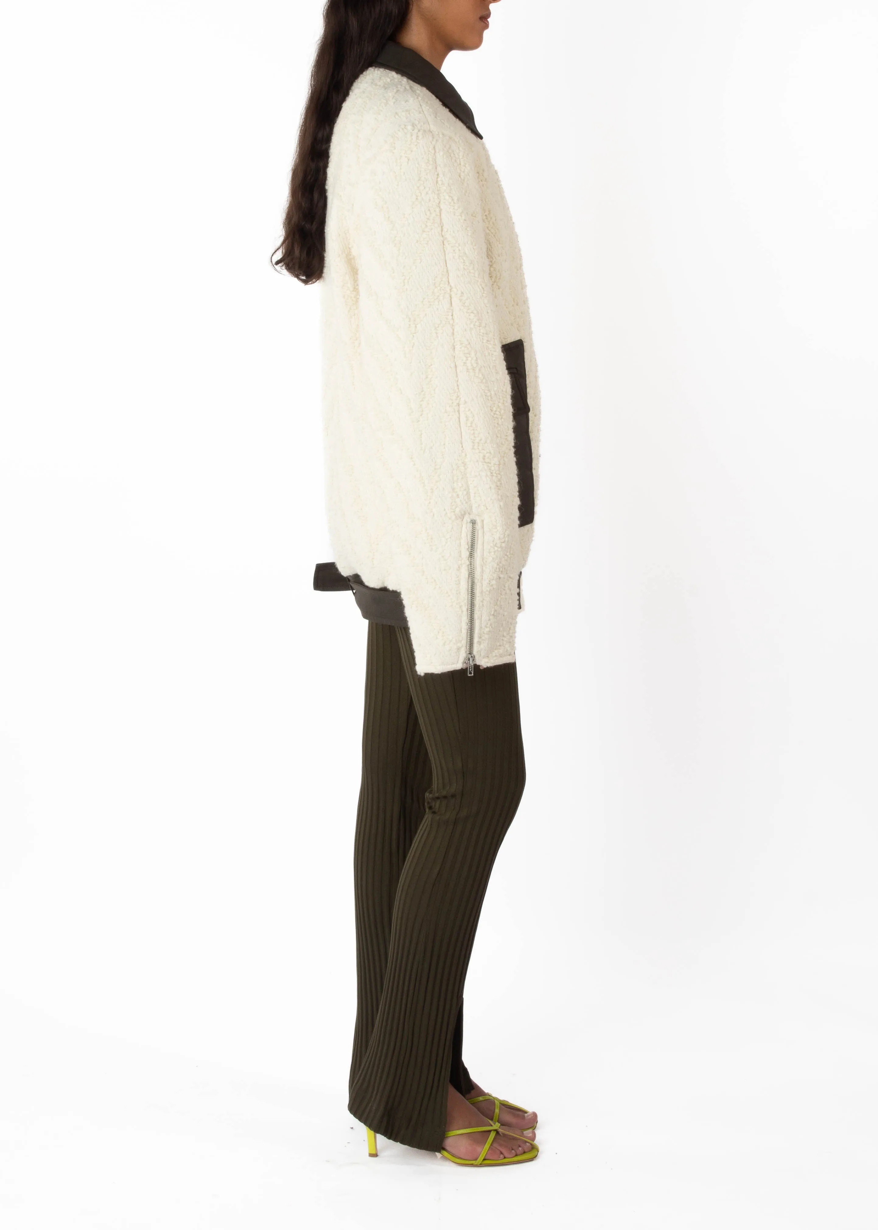 TEDDY BOMBER BAGARDINE TRIM