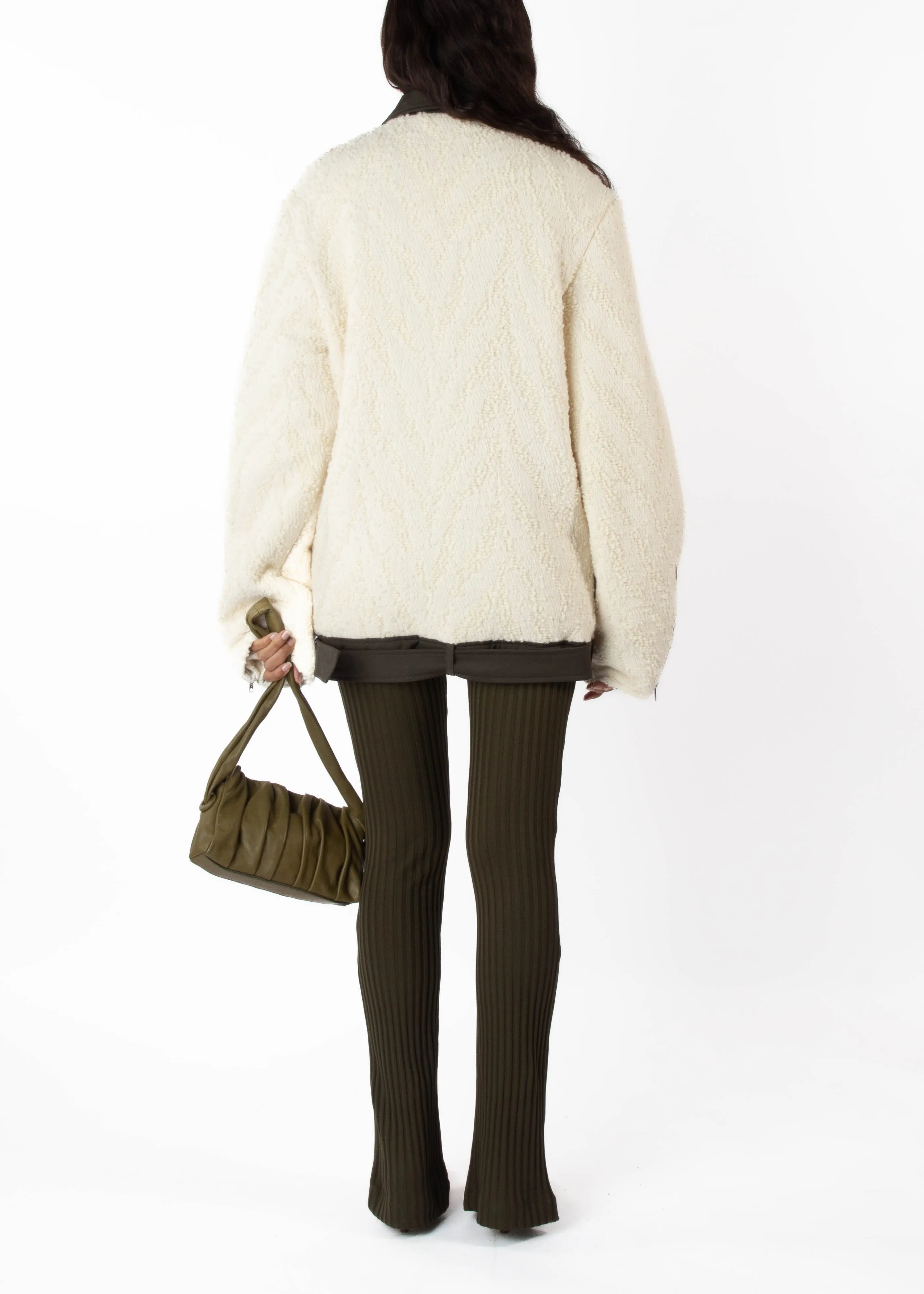 TEDDY BOMBER BAGARDINE TRIM
