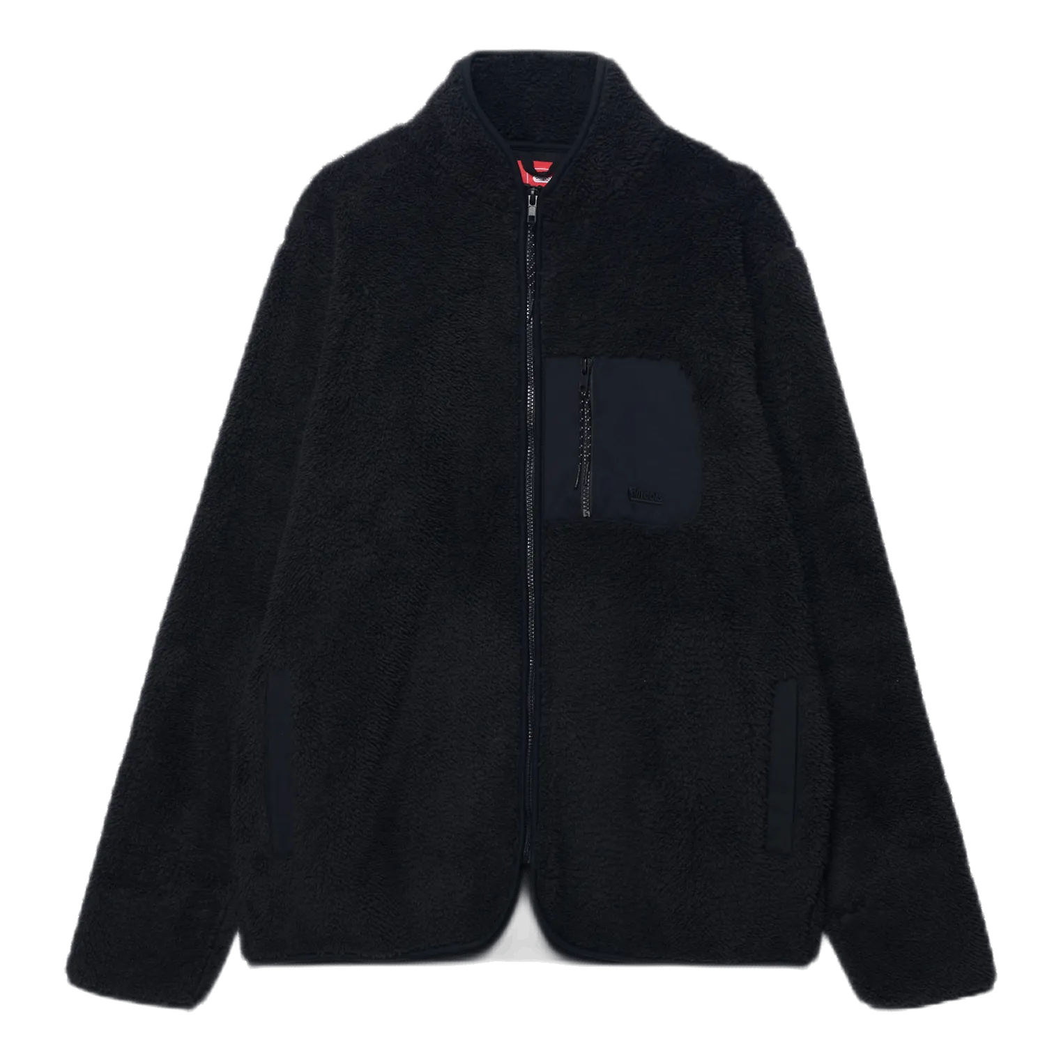 Teddy Fleece Jacket Black