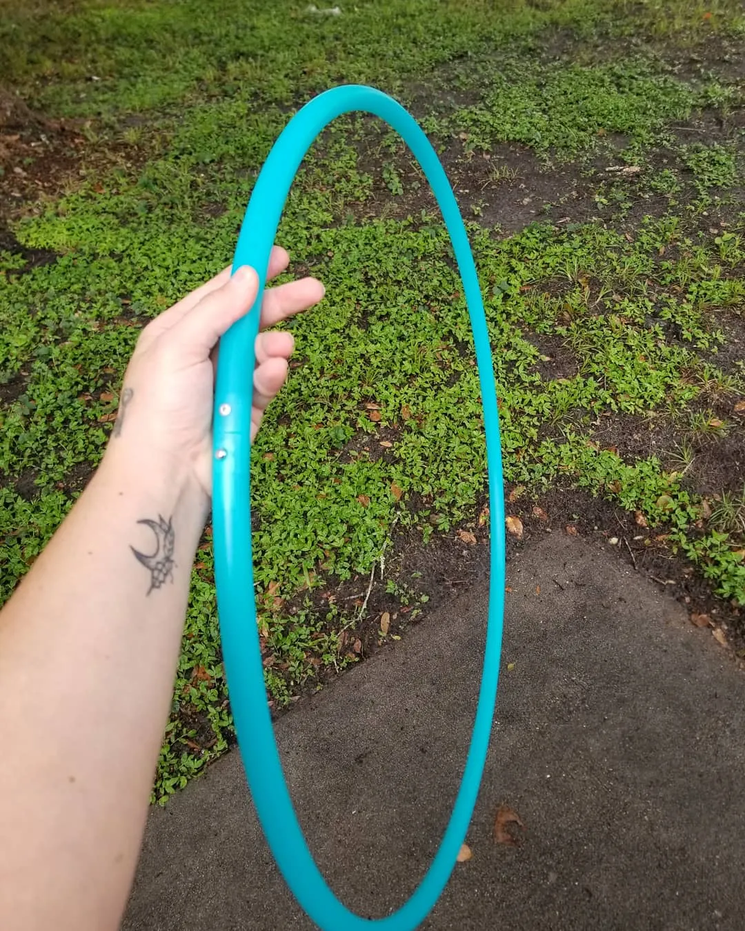 UV Aqua Seaglass Polypro Bare Hoop 5/8