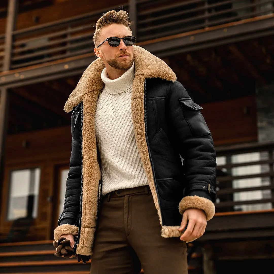 Winter Jacket Mens Military Fleece