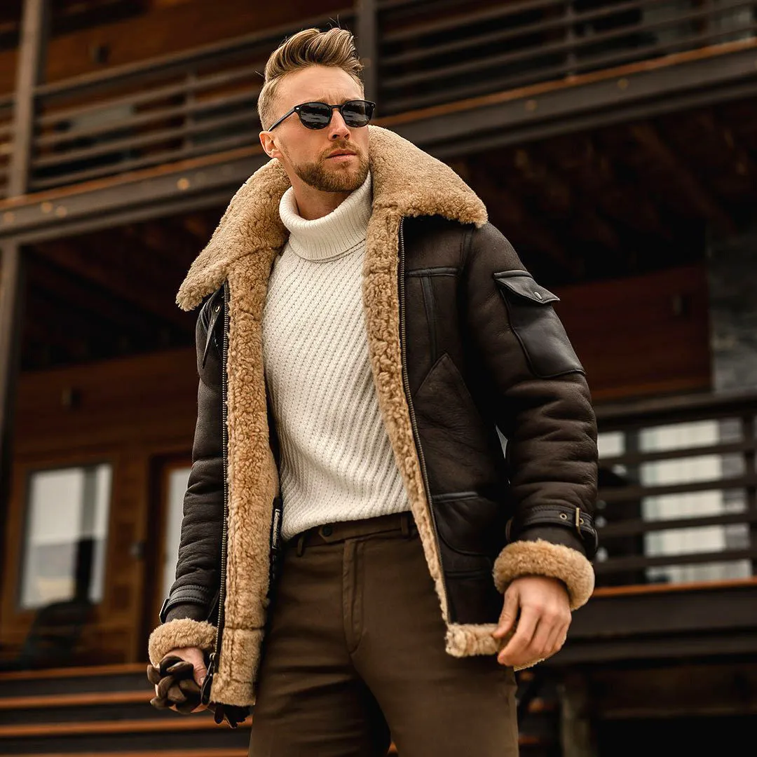 Winter Jacket Mens Military Fleece