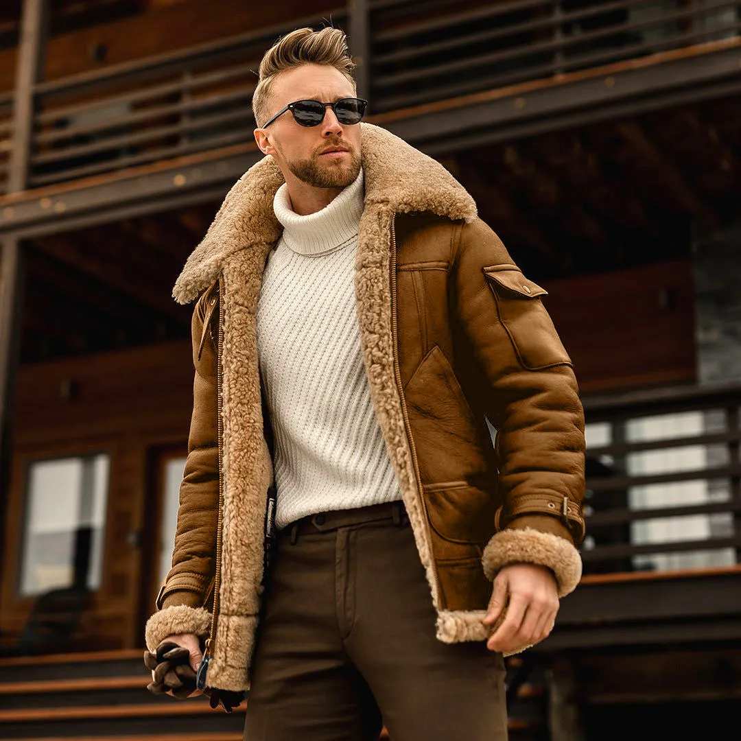 Winter Jacket Mens Military Fleece