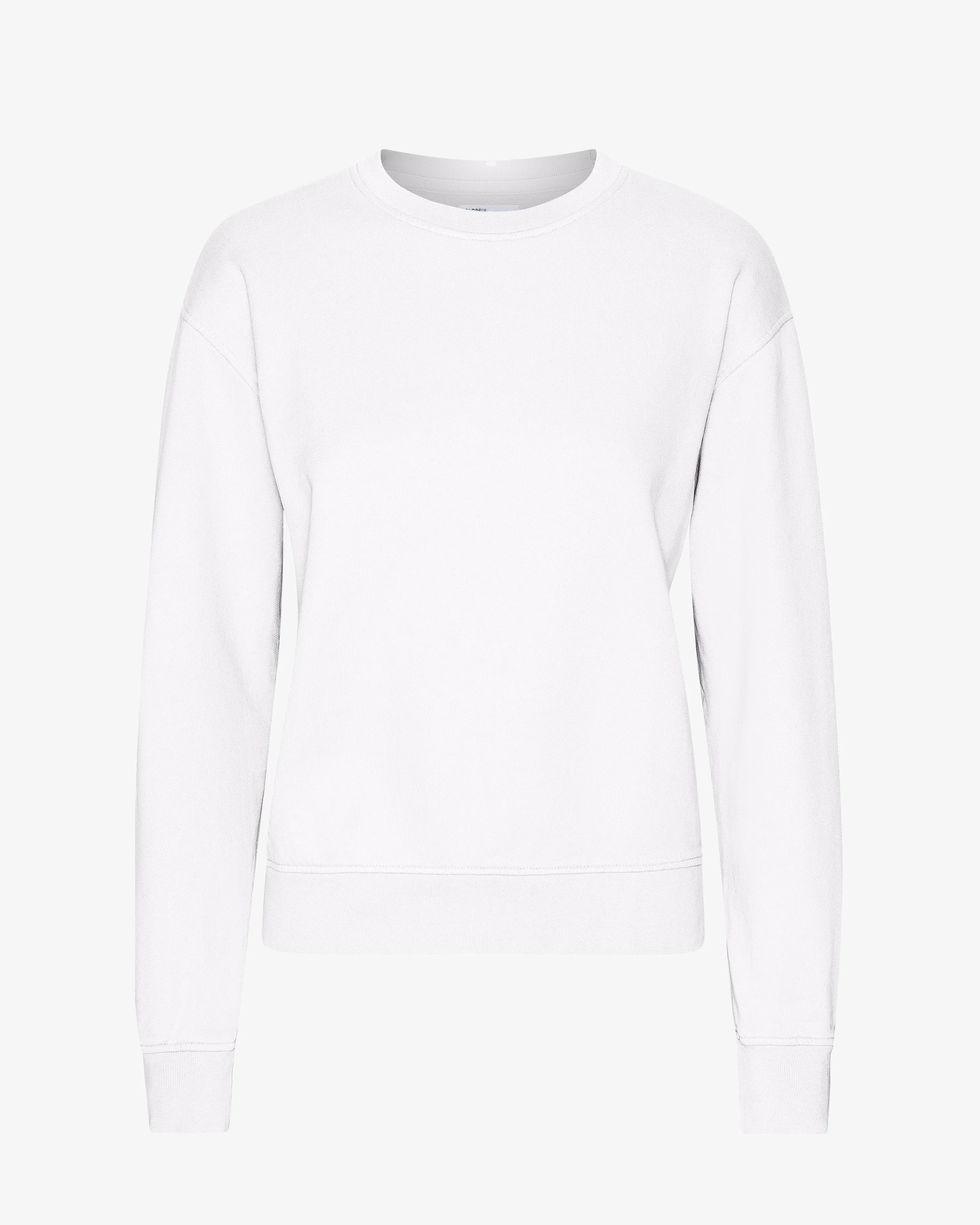 Women Classic Organic Crew - Optical White
