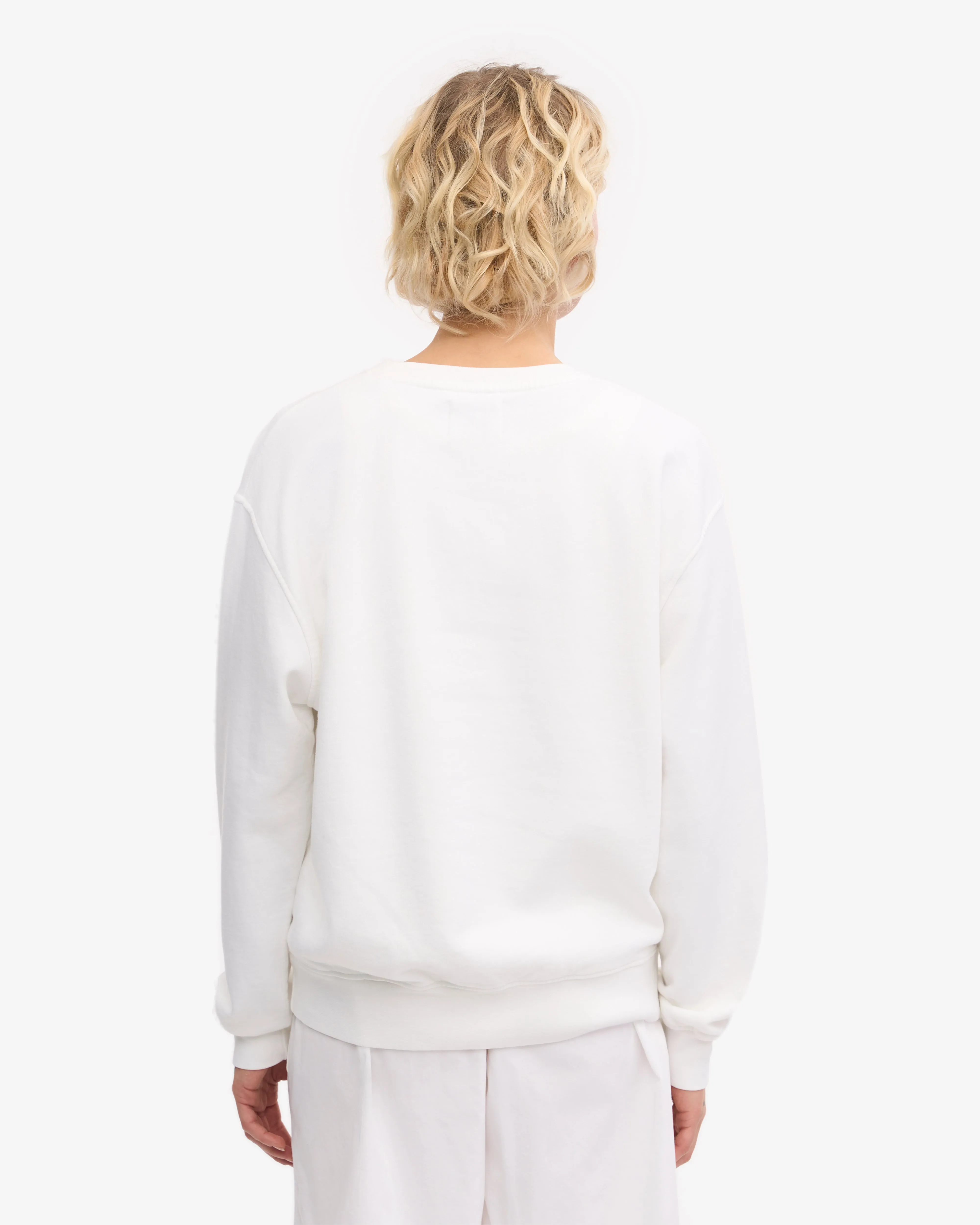 Women Classic Organic Crew - Optical White
