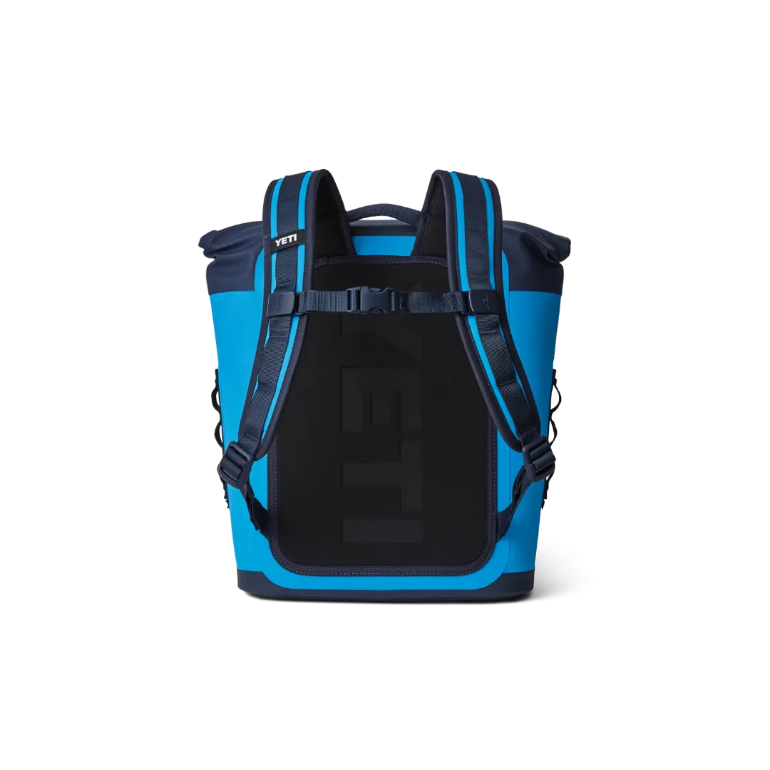 Yeti Hopper M12 Navy Big Wave Blue Backpack Soft Cooler
